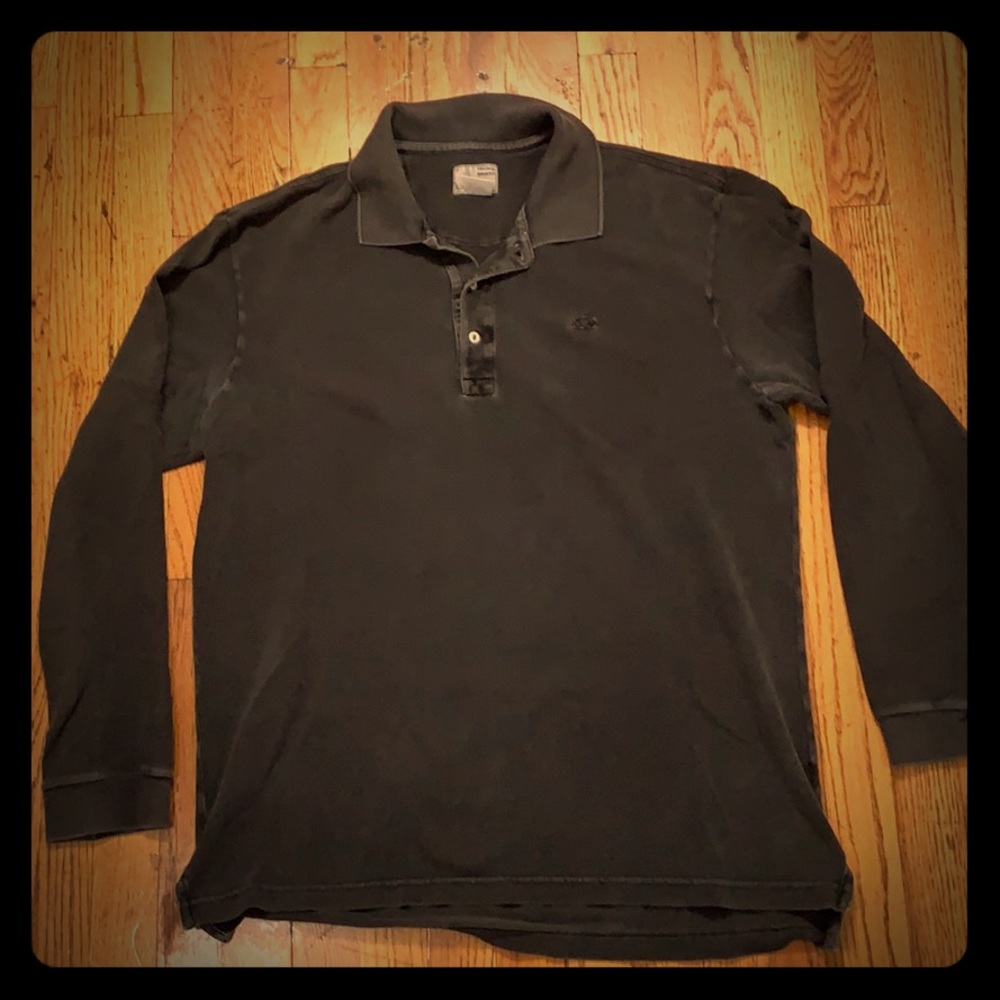 Lacoste Men's Black Polo Shirt